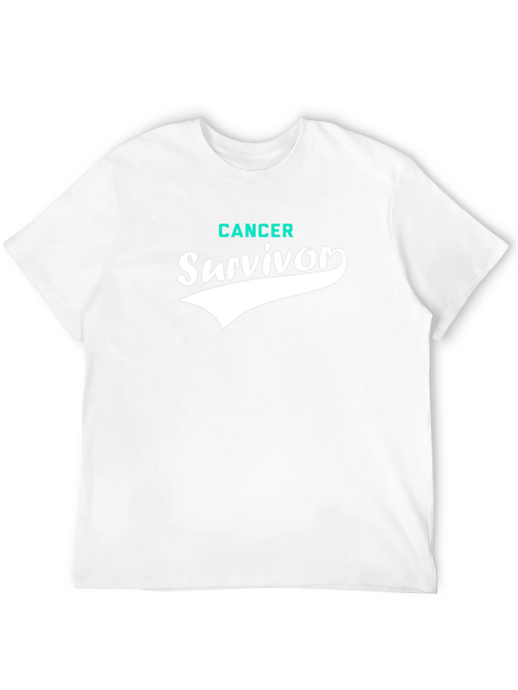 Cancer Survivor Graphic Tee - Black