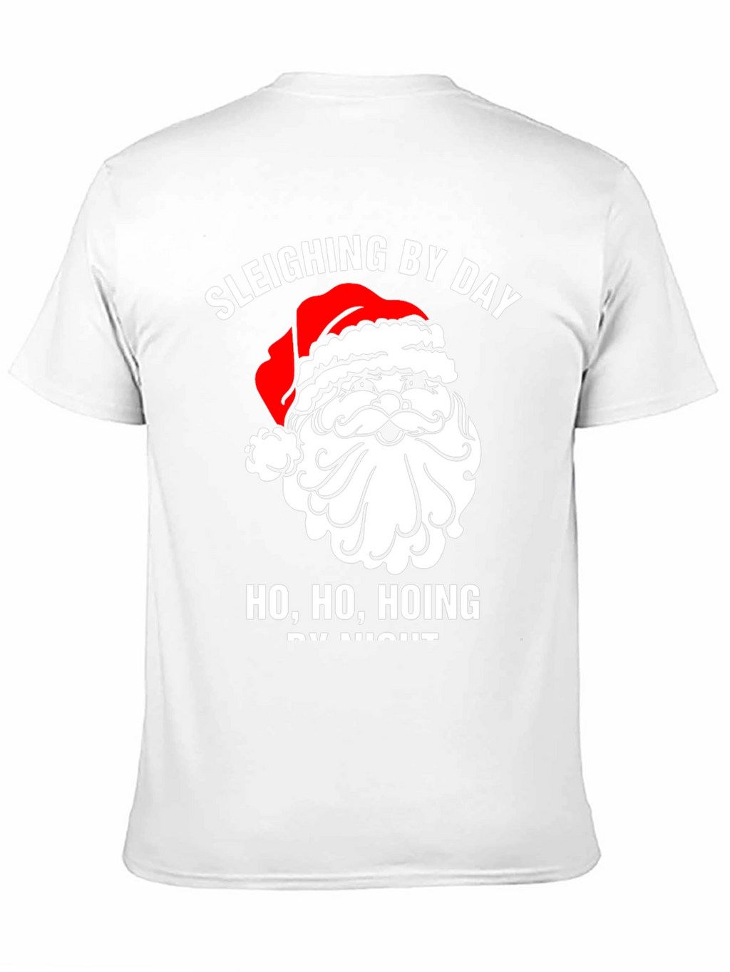Sleighing By Day Santa Graphic Tee