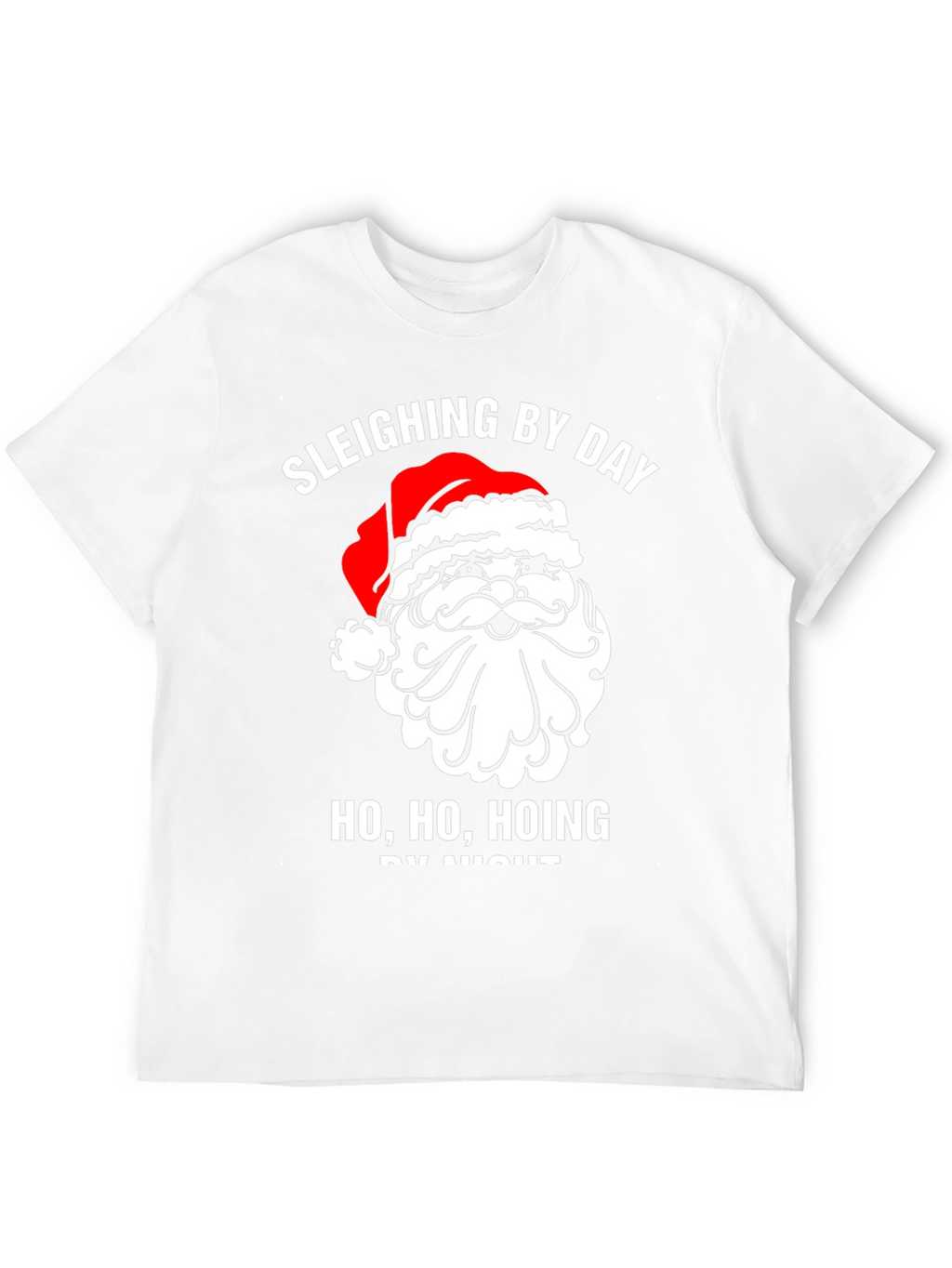 Sleighing By Day Santa Graphic Tee
