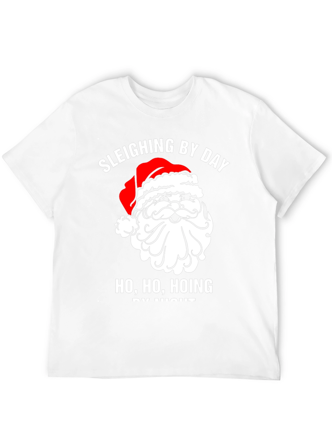 Sleighing By Day Santa Graphic Tee