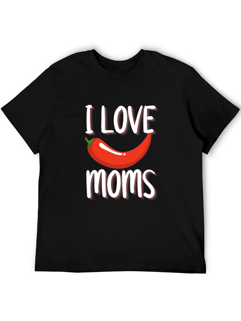 I Love Chili Pepper Moms Graphic Tee