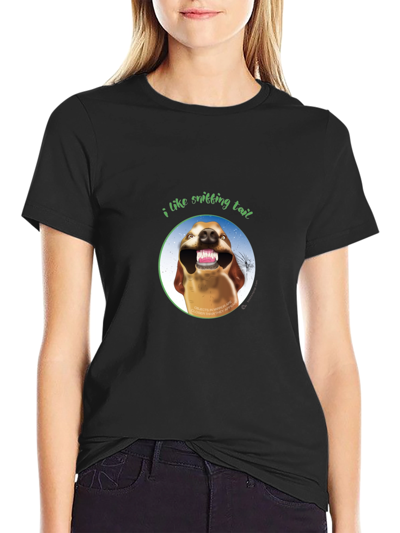 I Like Sniffing Tail Funny Dog T-Shirt