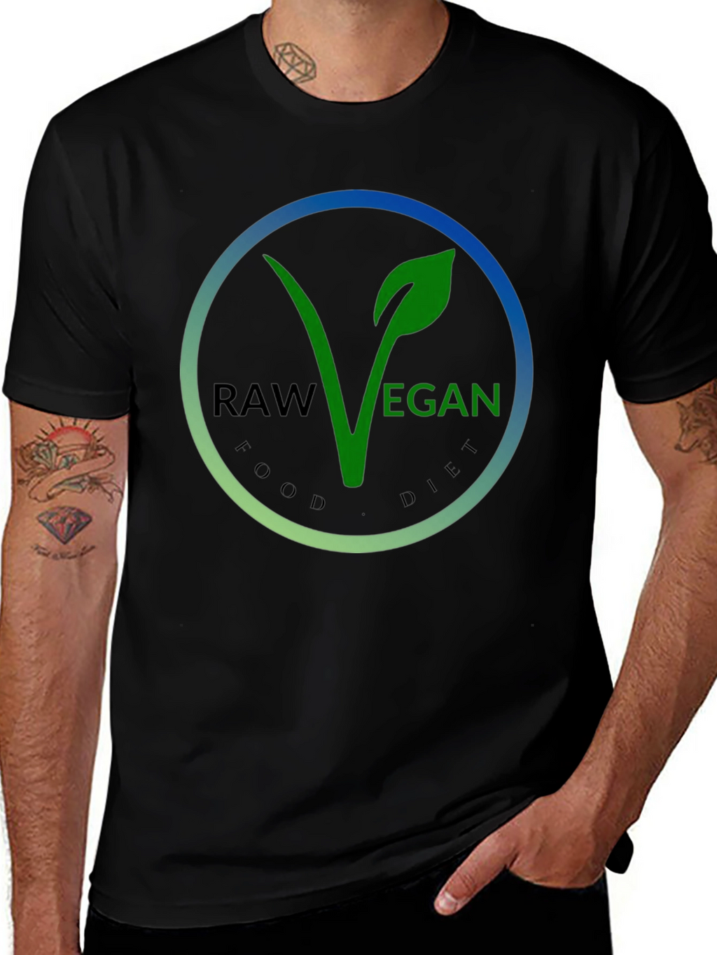 Raw Vegan Food Diet T-Shirt