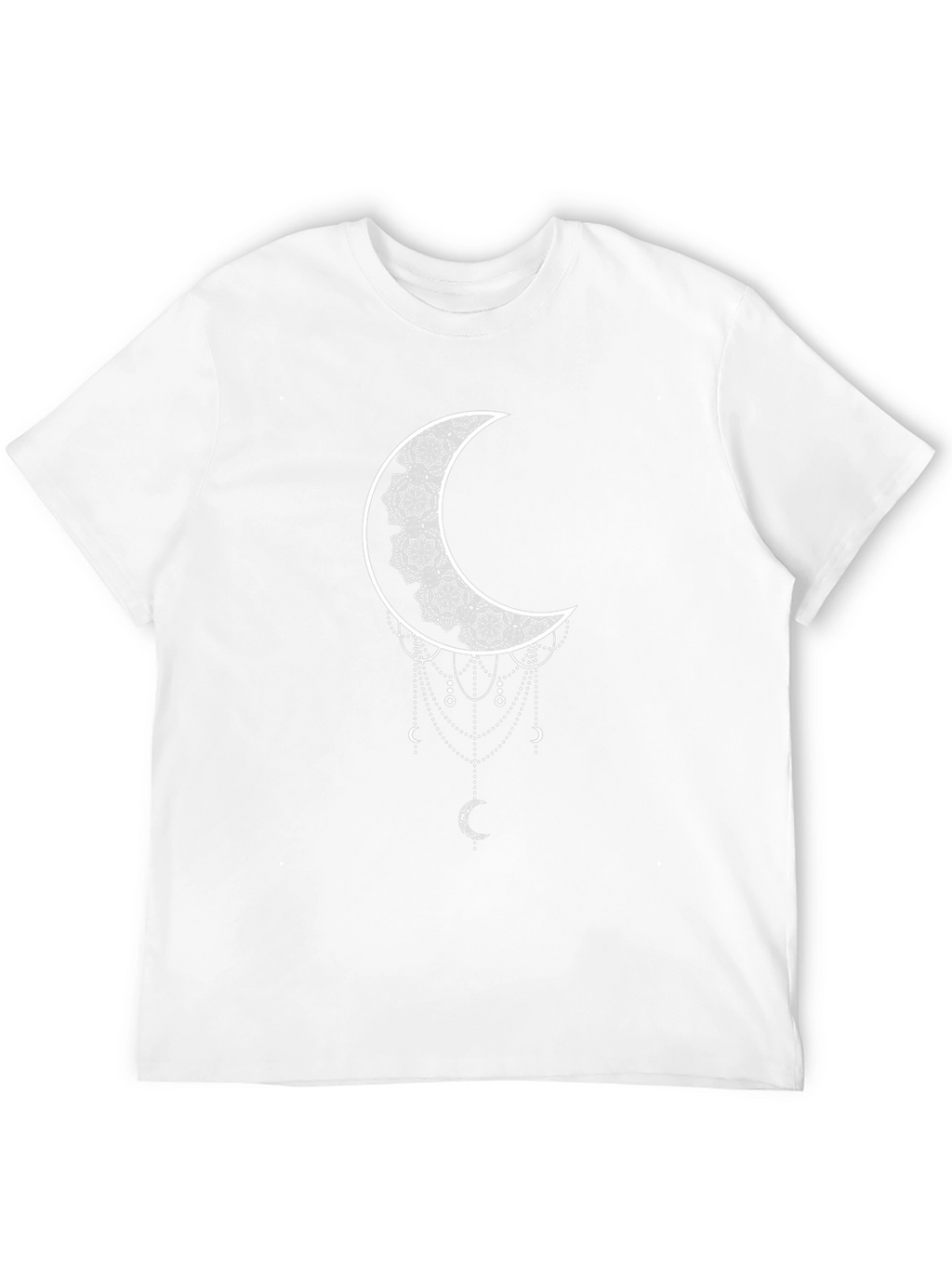Crescent Moon Graphic Black T-Shirt