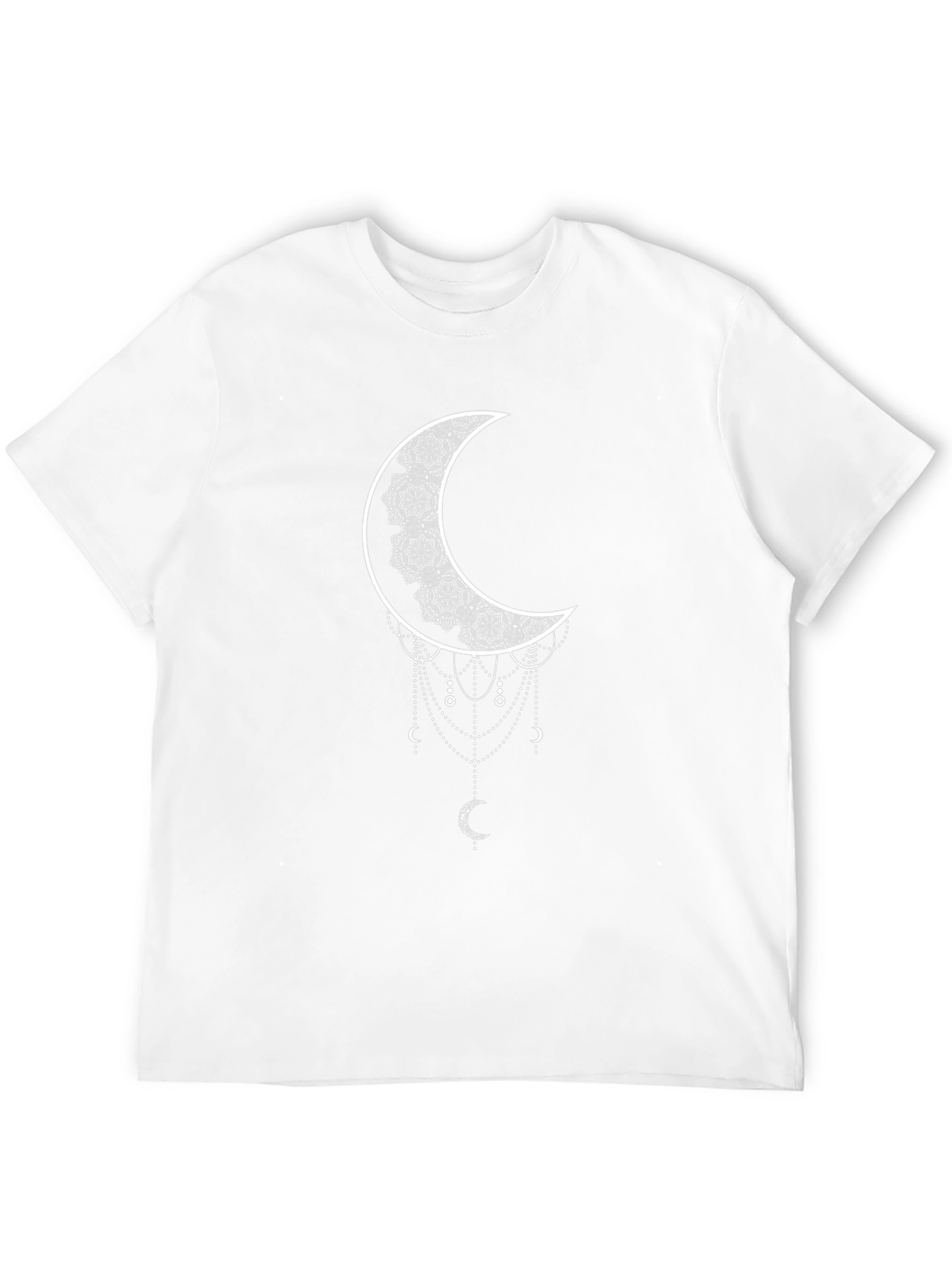Crescent Moon Graphic Black T-Shirt