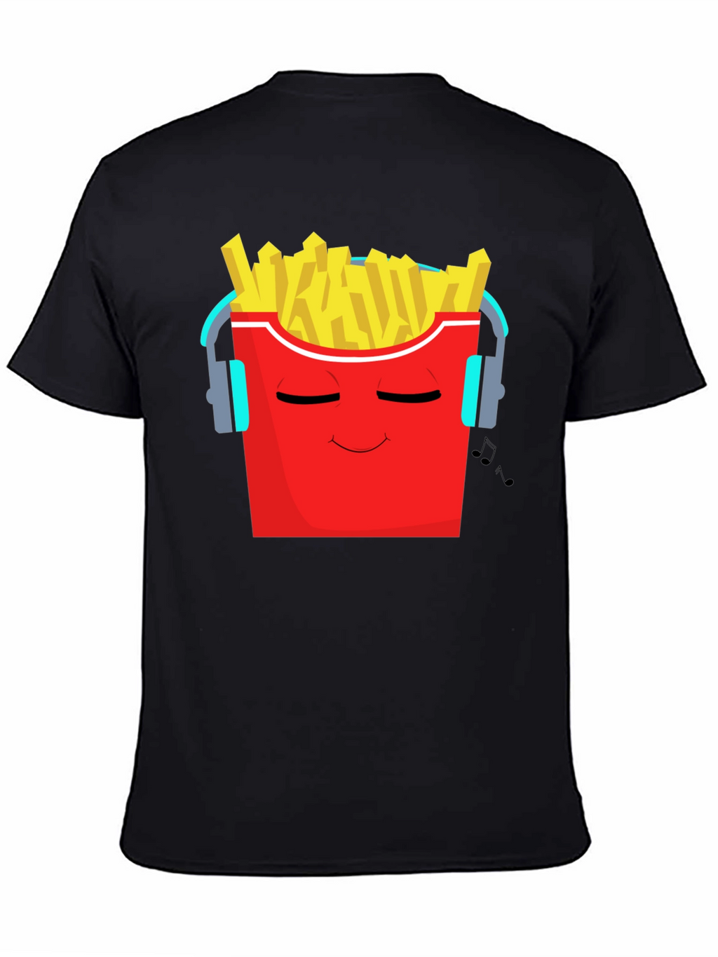 Cool Fries Graphic Tee - Music Lover T-Shirt