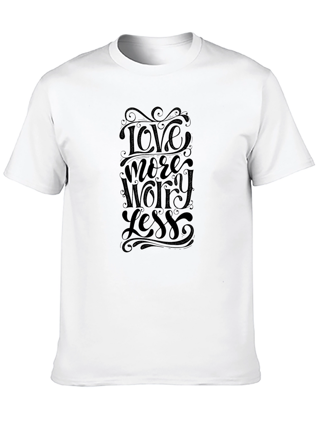 Love More Worry Less - Graphic Tee