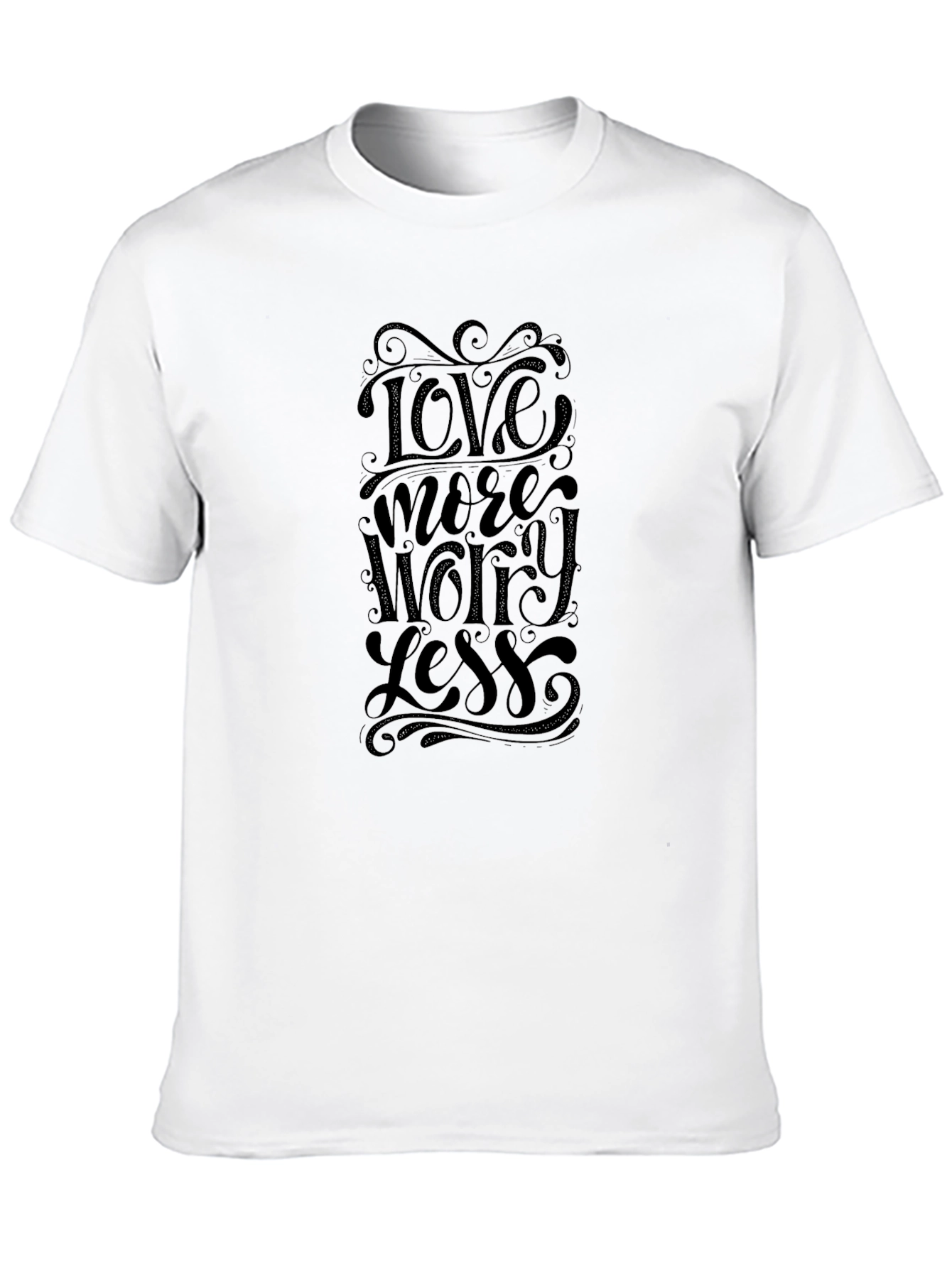 Love More Worry Less - Graphic Tee