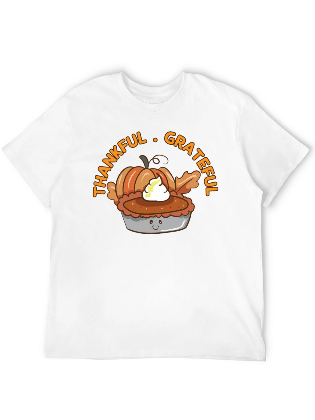 Thankful Grateful Pumpkin Pie T-Shirt