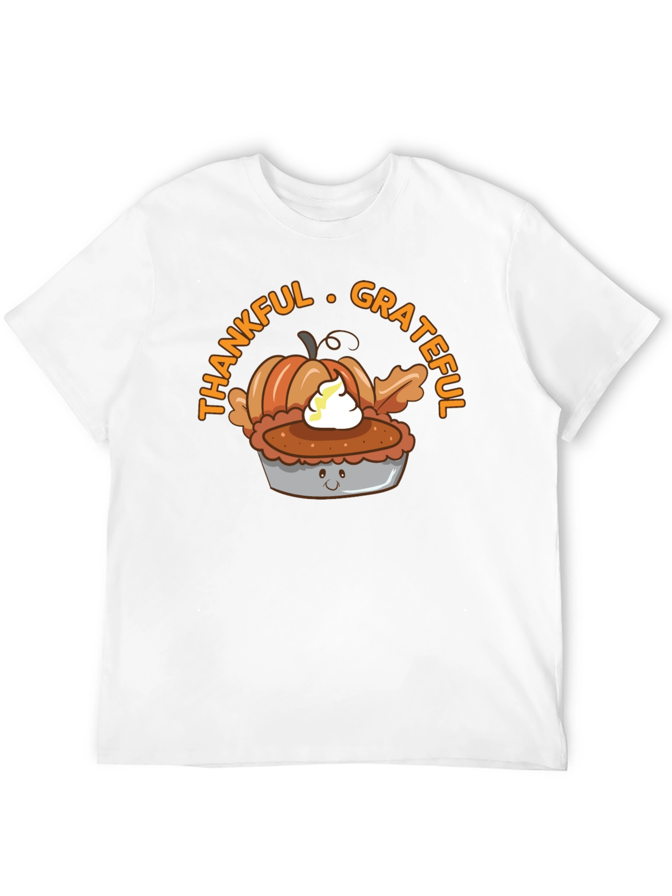 Thankful Grateful Pumpkin Pie T-Shirt