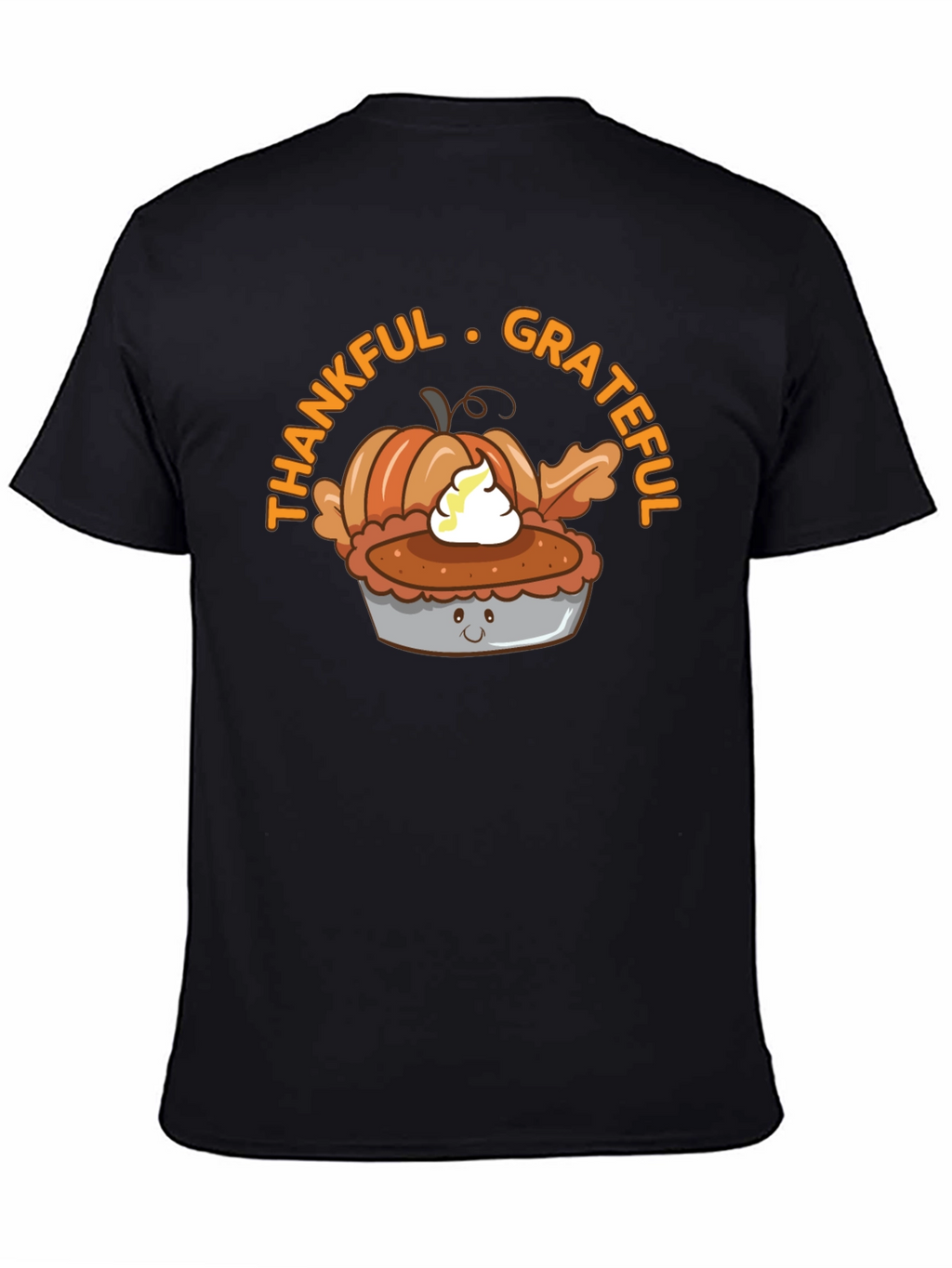 Thankful Grateful Pumpkin Pie T-Shirt