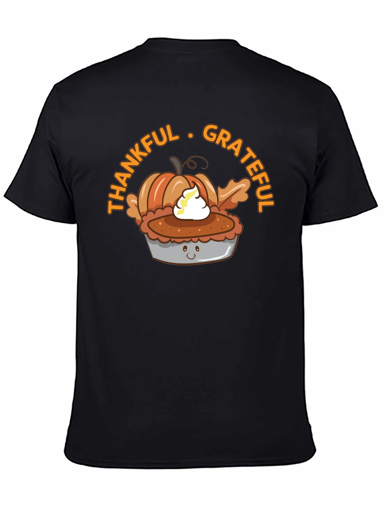 Thankful Grateful Pumpkin Pie T-Shirt