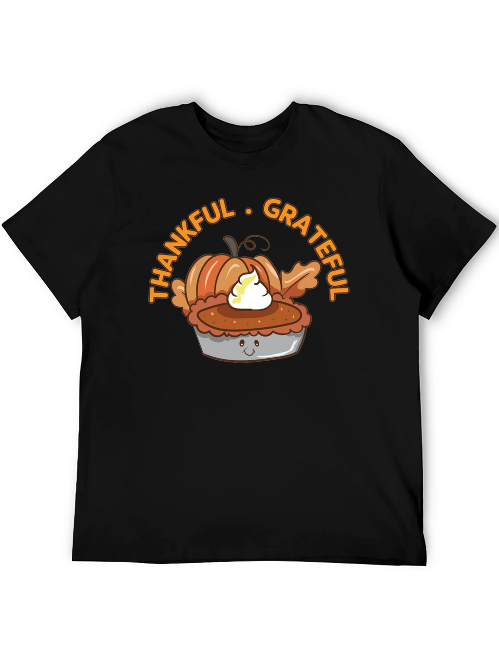 Thankful Grateful Pumpkin Pie T-Shirt