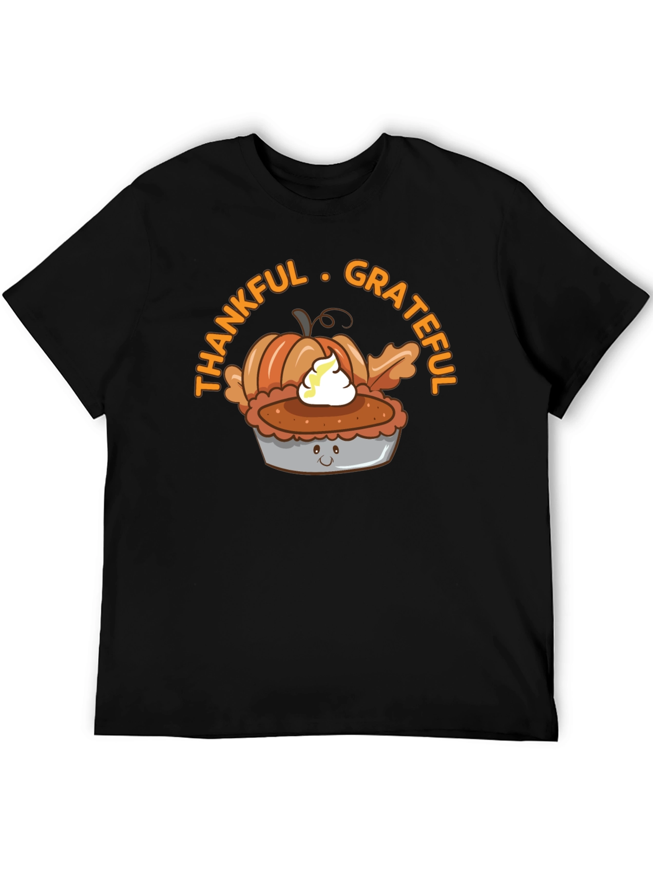 Thankful Grateful Pumpkin Pie T-Shirt