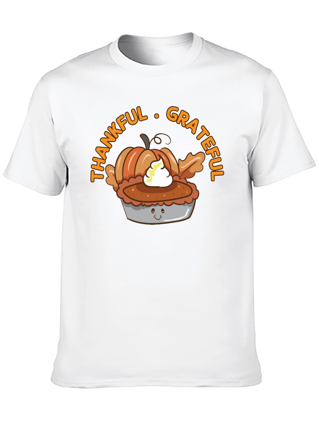 Thankful Grateful Pumpkin Pie T-Shirt
