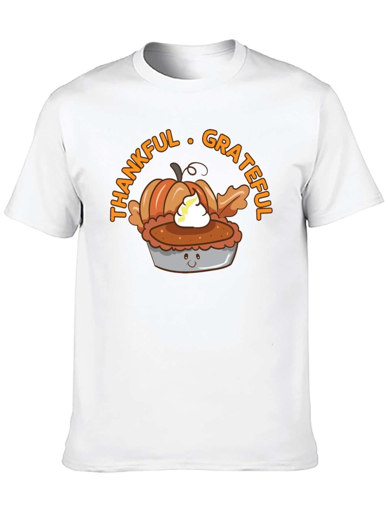 Thankful Grateful Pumpkin Pie T-Shirt