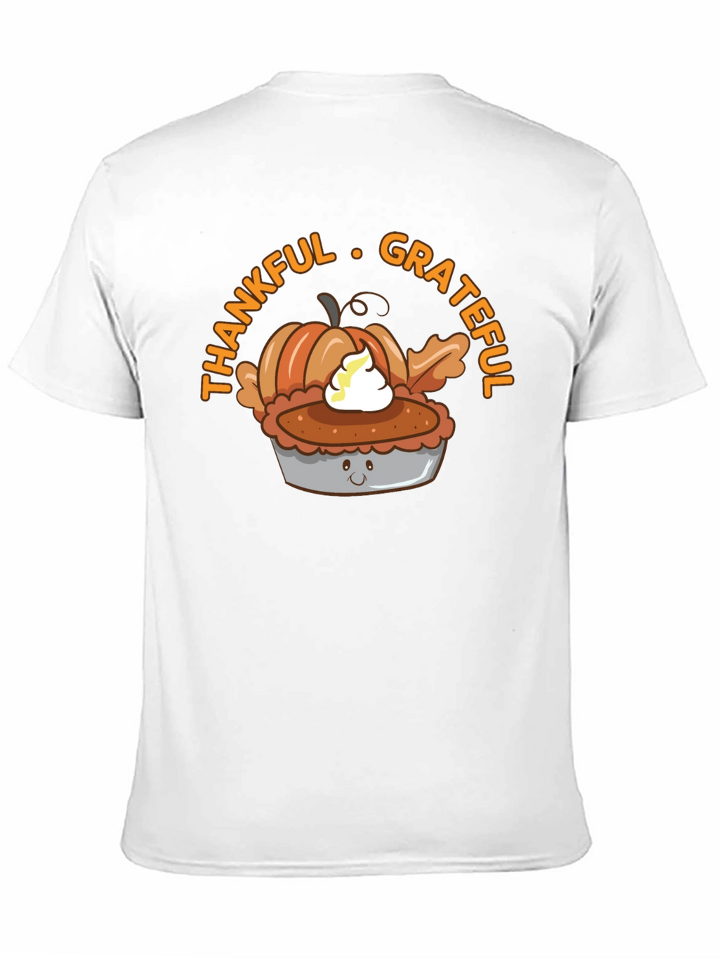 Thankful Grateful Pumpkin Pie T-Shirt