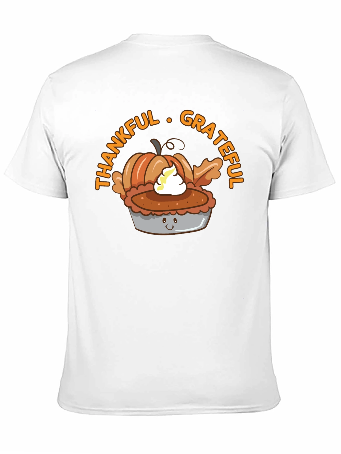 Thankful Grateful Pumpkin Pie T-Shirt