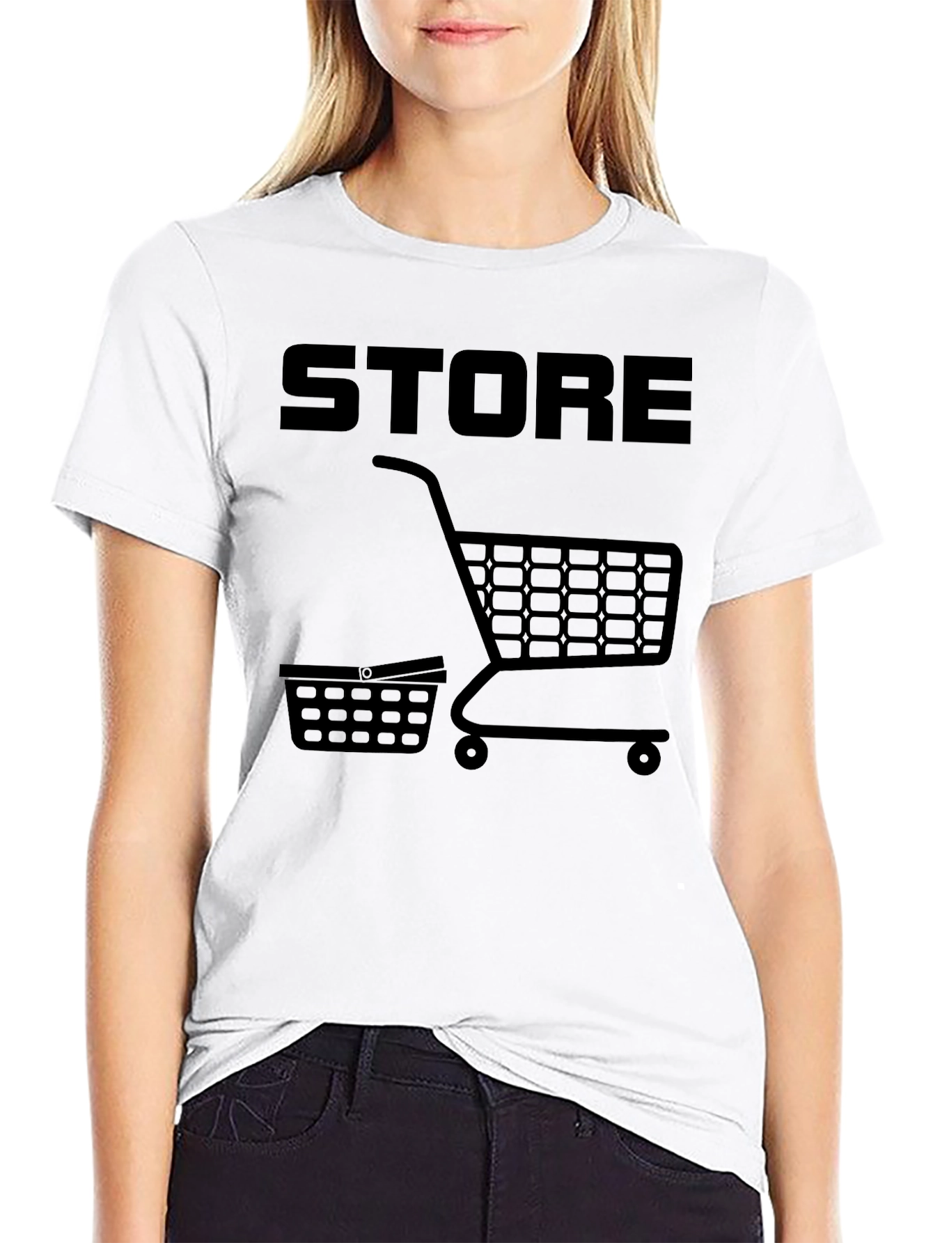 Store Cart Graphic T-Shirt - Unisex