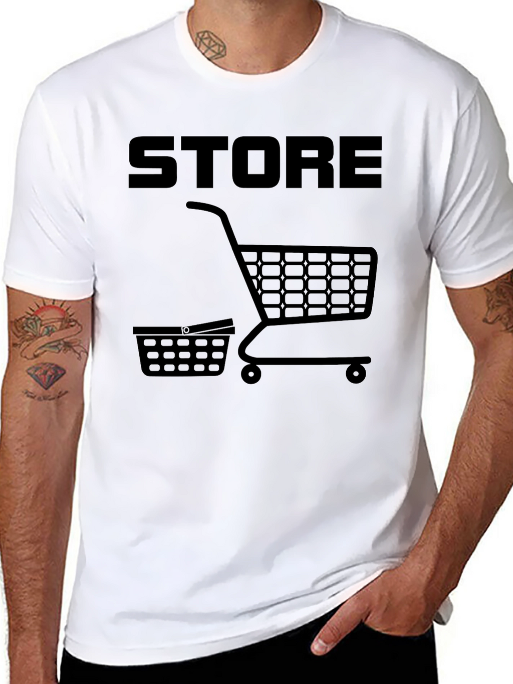 Store Cart Graphic T-Shirt - Unisex