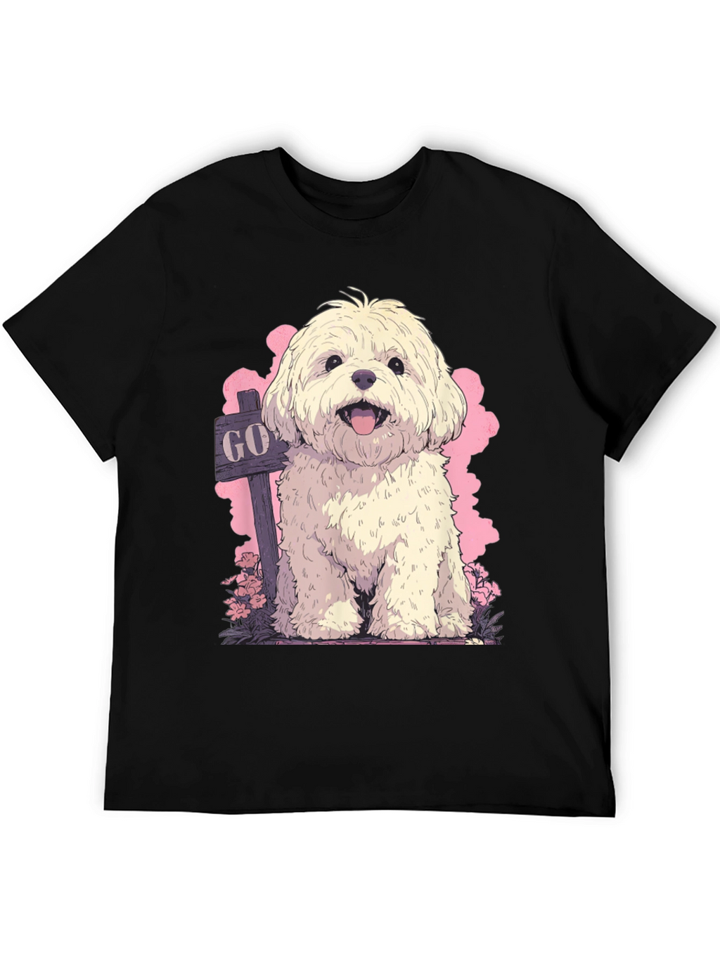 Cute Dog T-Shirt - GO!