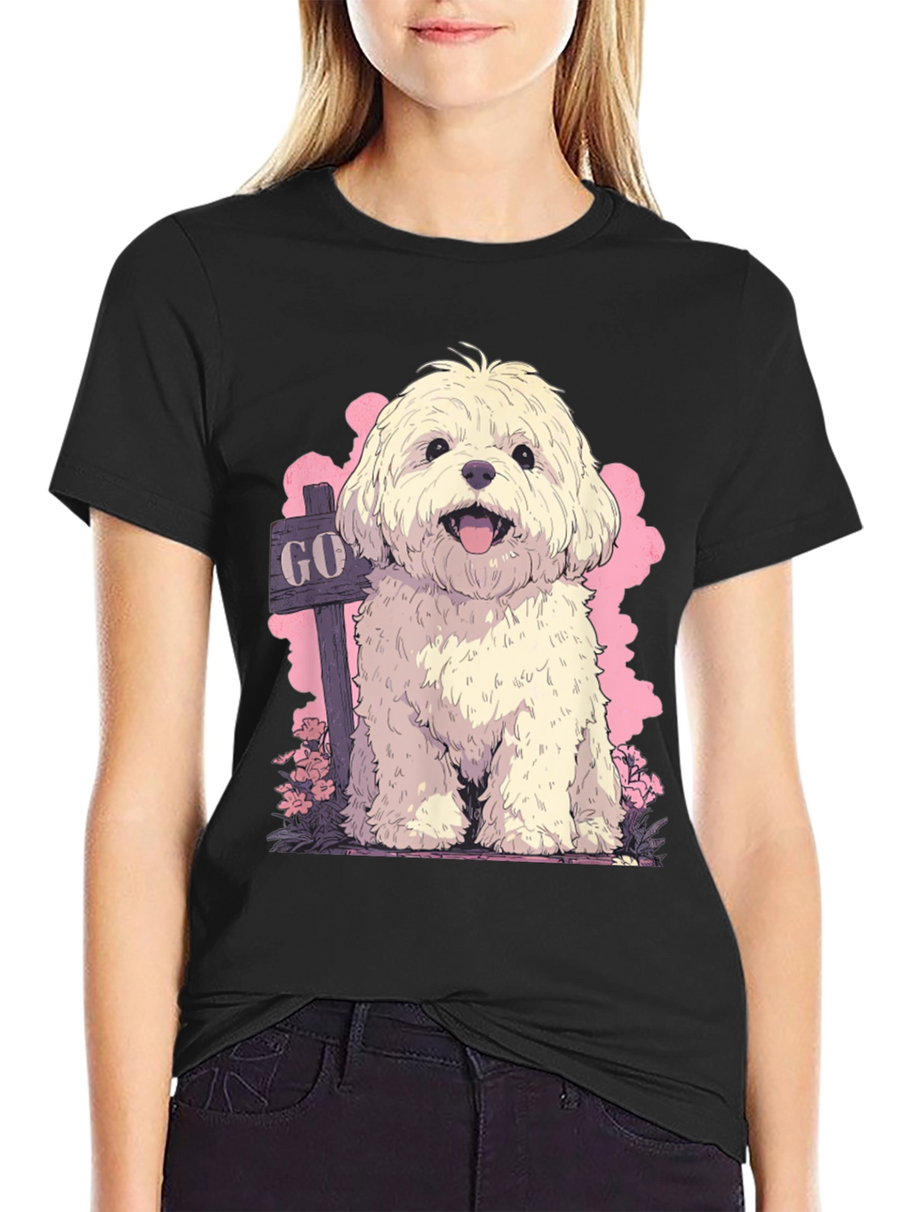 Cute Dog T-Shirt - GO!