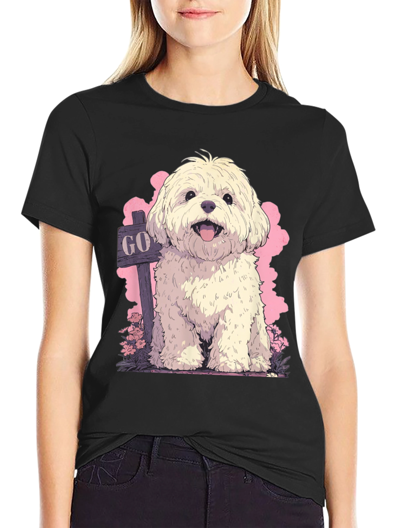 Cute Dog T-Shirt - GO!