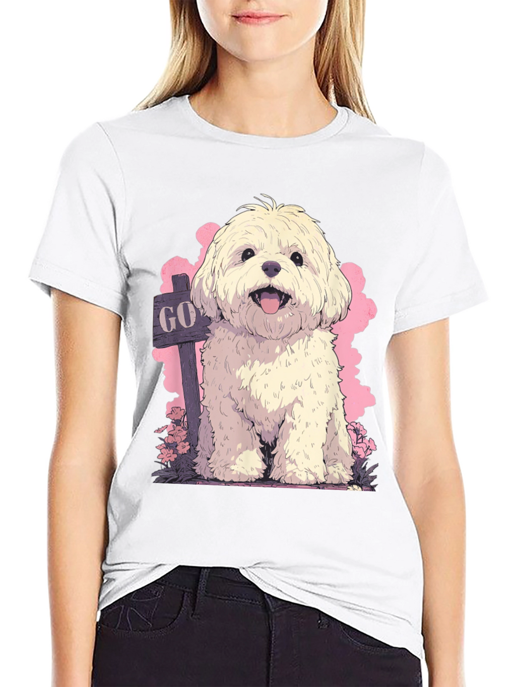 Cute Dog T-Shirt - GO!