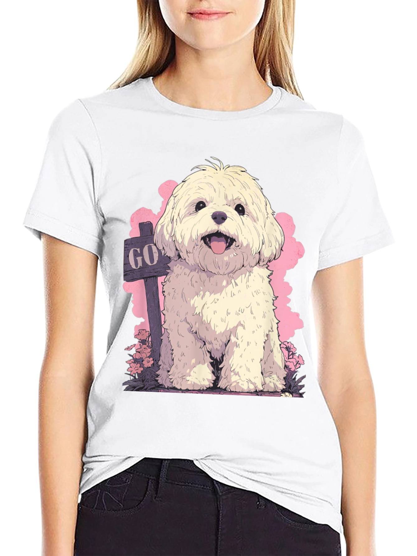 Cute Dog T-Shirt - GO!