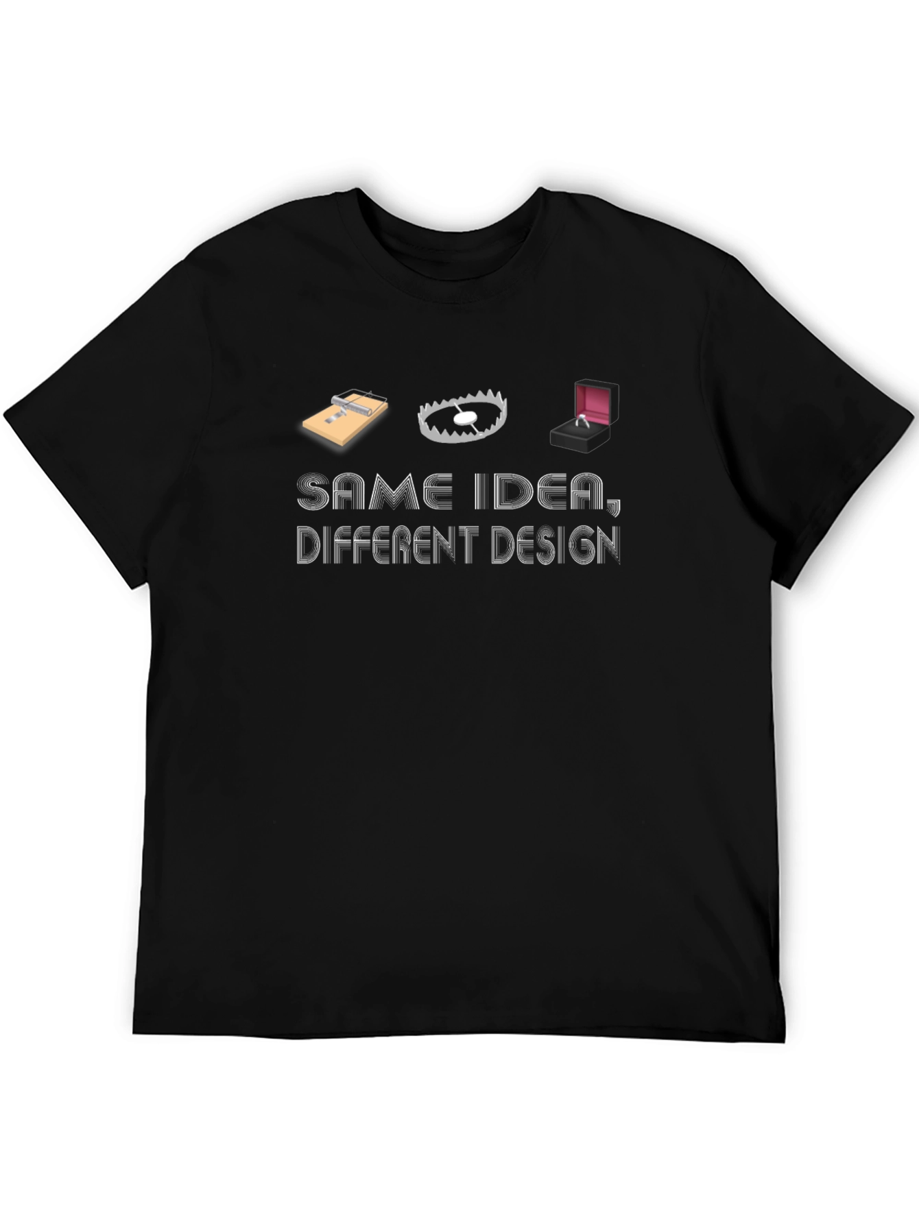 Same Idea Different Design Novelty T-Shirt