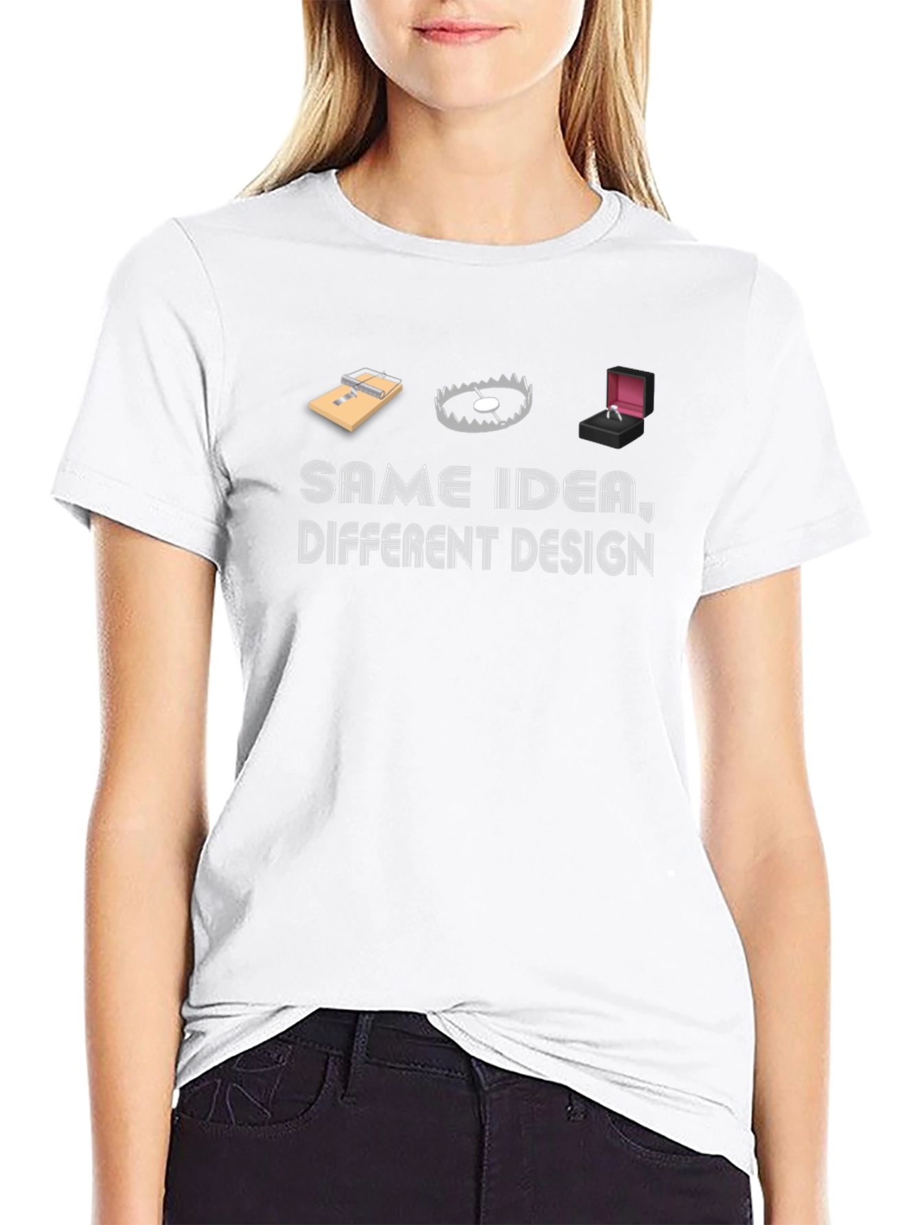 Same Idea Different Design Novelty T-Shirt