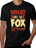 What Does the Fox Say? Graphic Tee