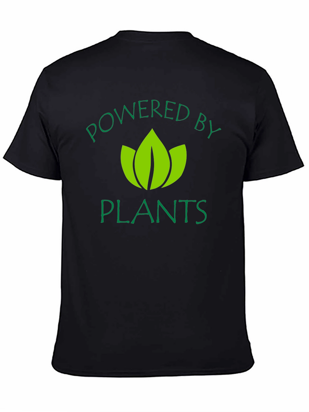 Powered by Plants Graphic T-Shirt - Black