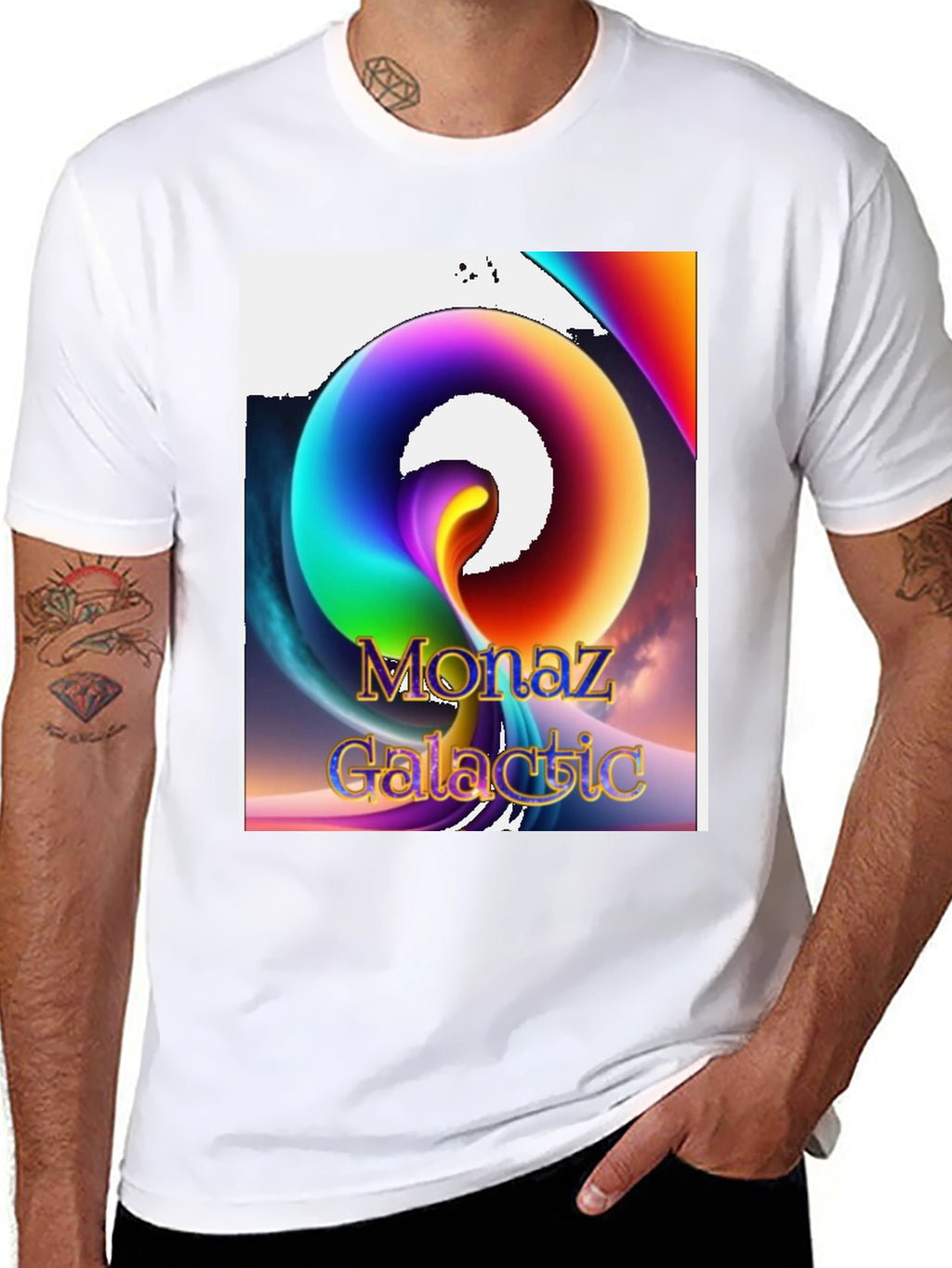 Monaz Galactic Graphic Tee