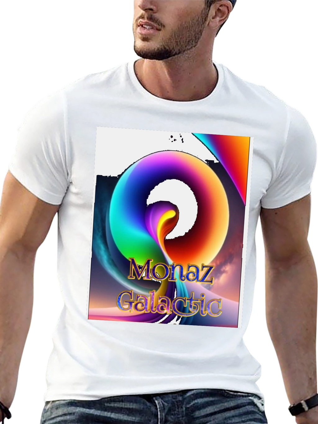 Monaz Galactic Graphic Tee