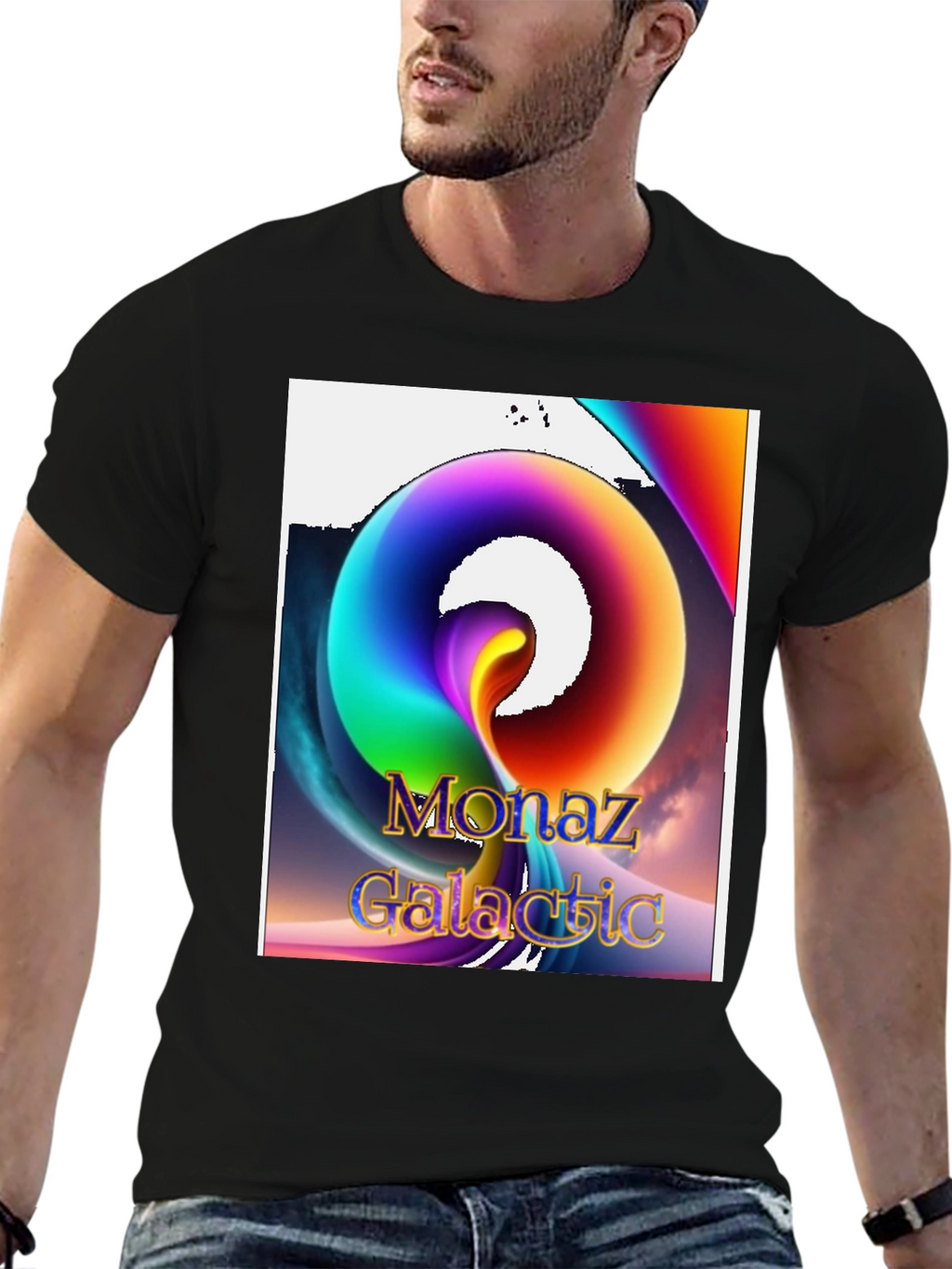 Monaz Galactic Graphic Tee