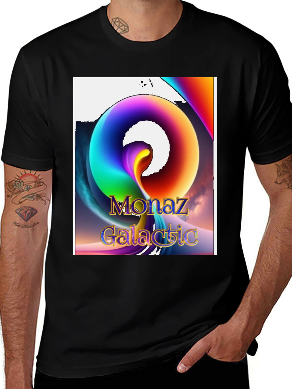 Monaz Galactic Graphic Tee