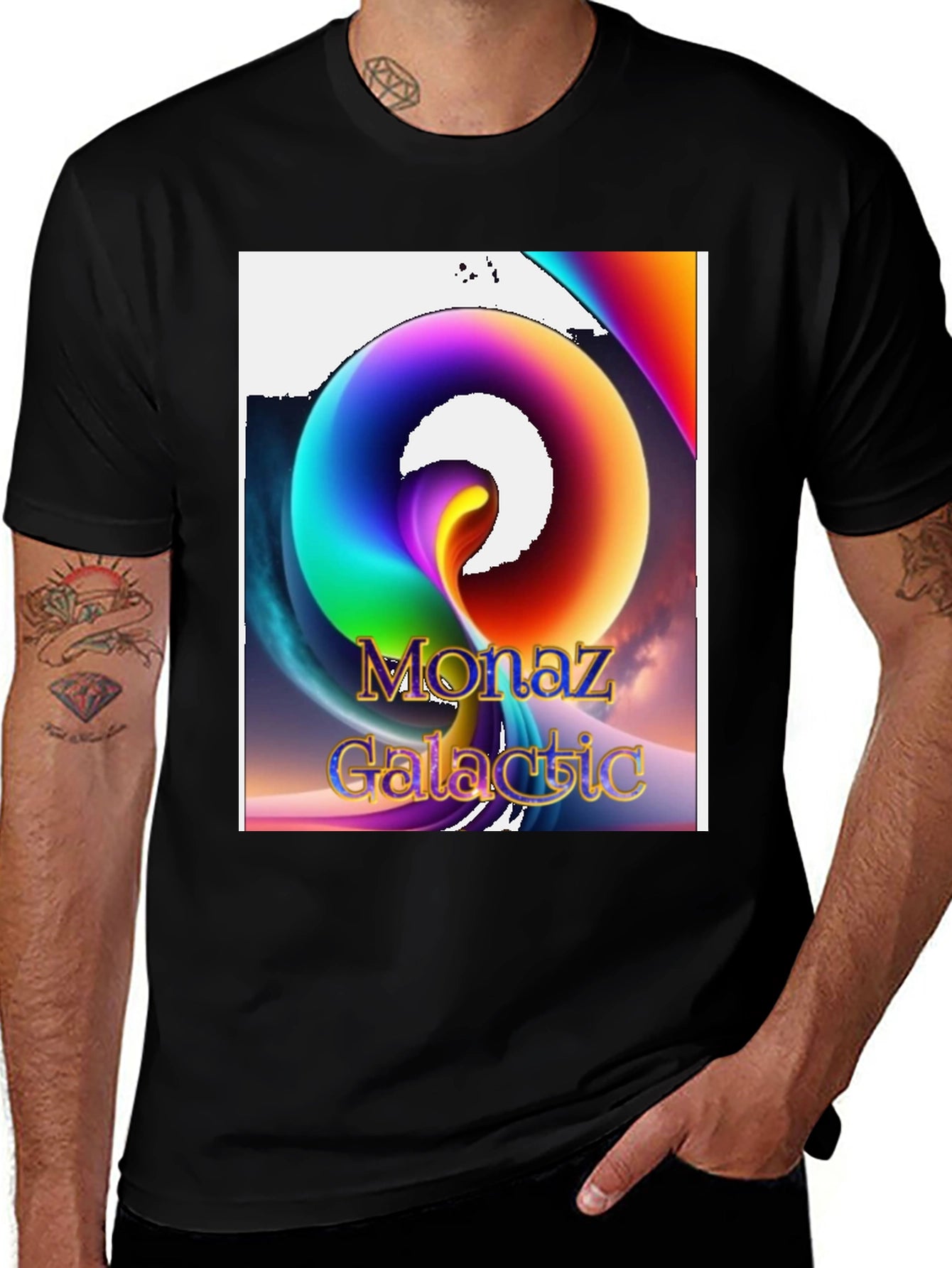 Monaz Galactic Graphic Tee