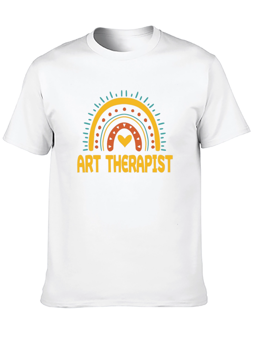 Art Therapist Rainbow Graphic T-Shirt - Unisex