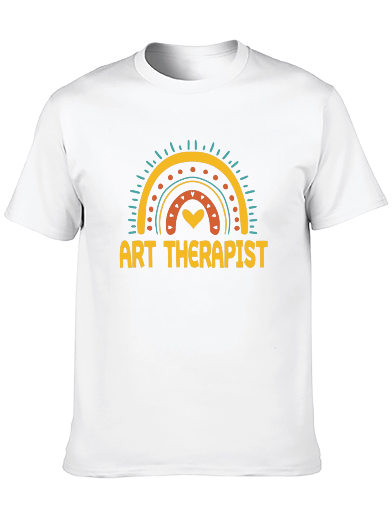 Art Therapist Rainbow Graphic T-Shirt - Unisex