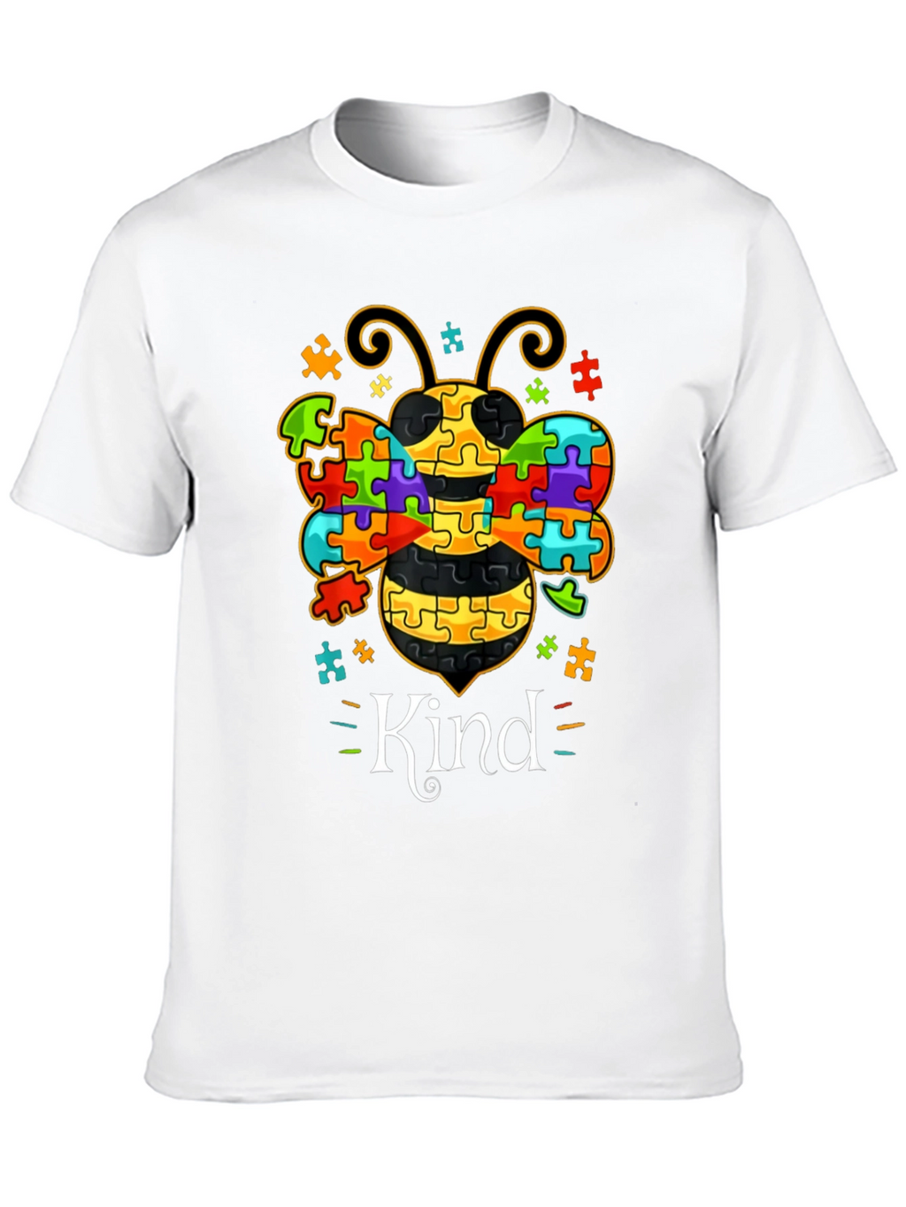 Autism Awareness Bee Kind T-Shirt