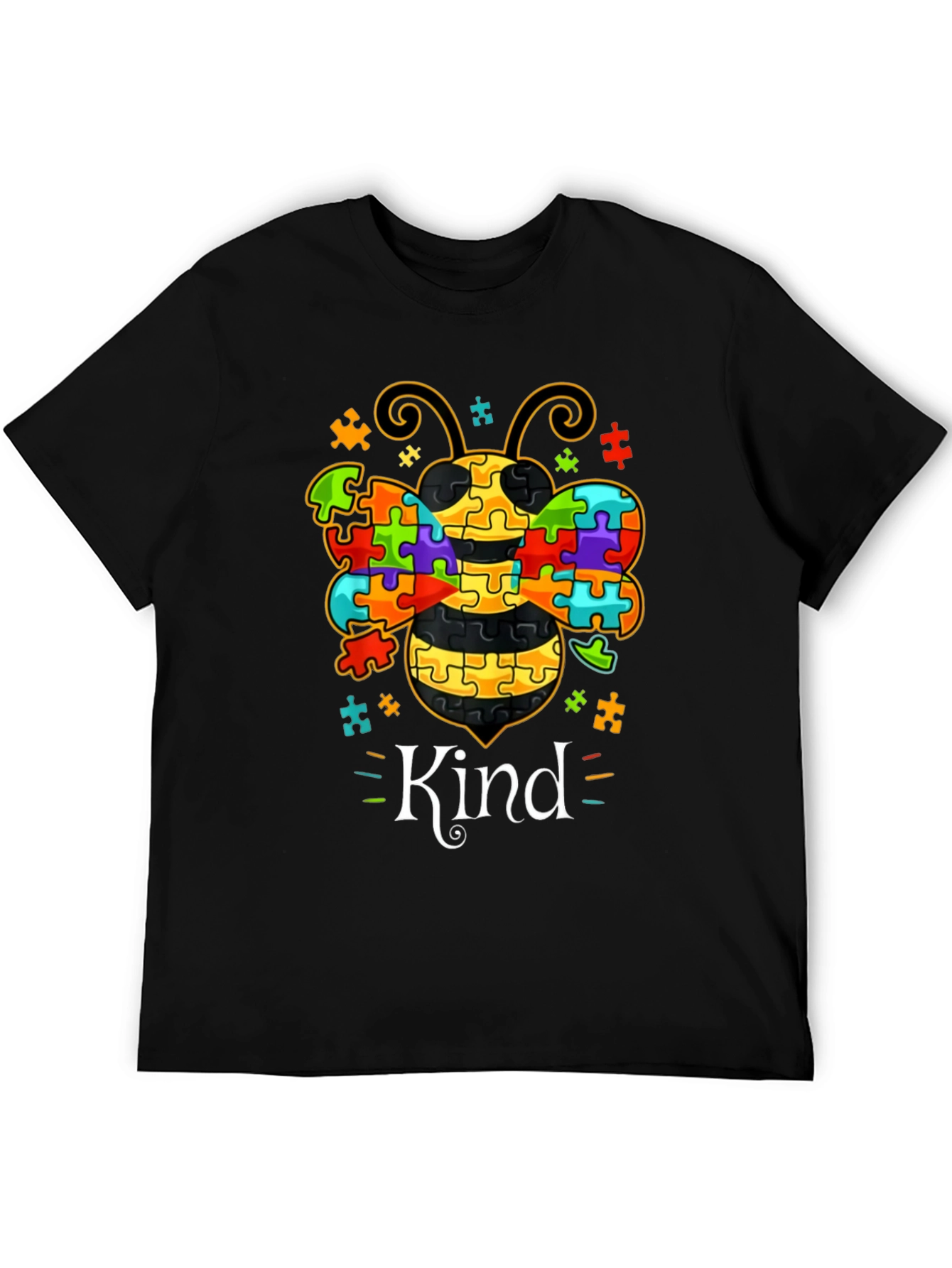 Autism Awareness Bee Kind T-Shirt