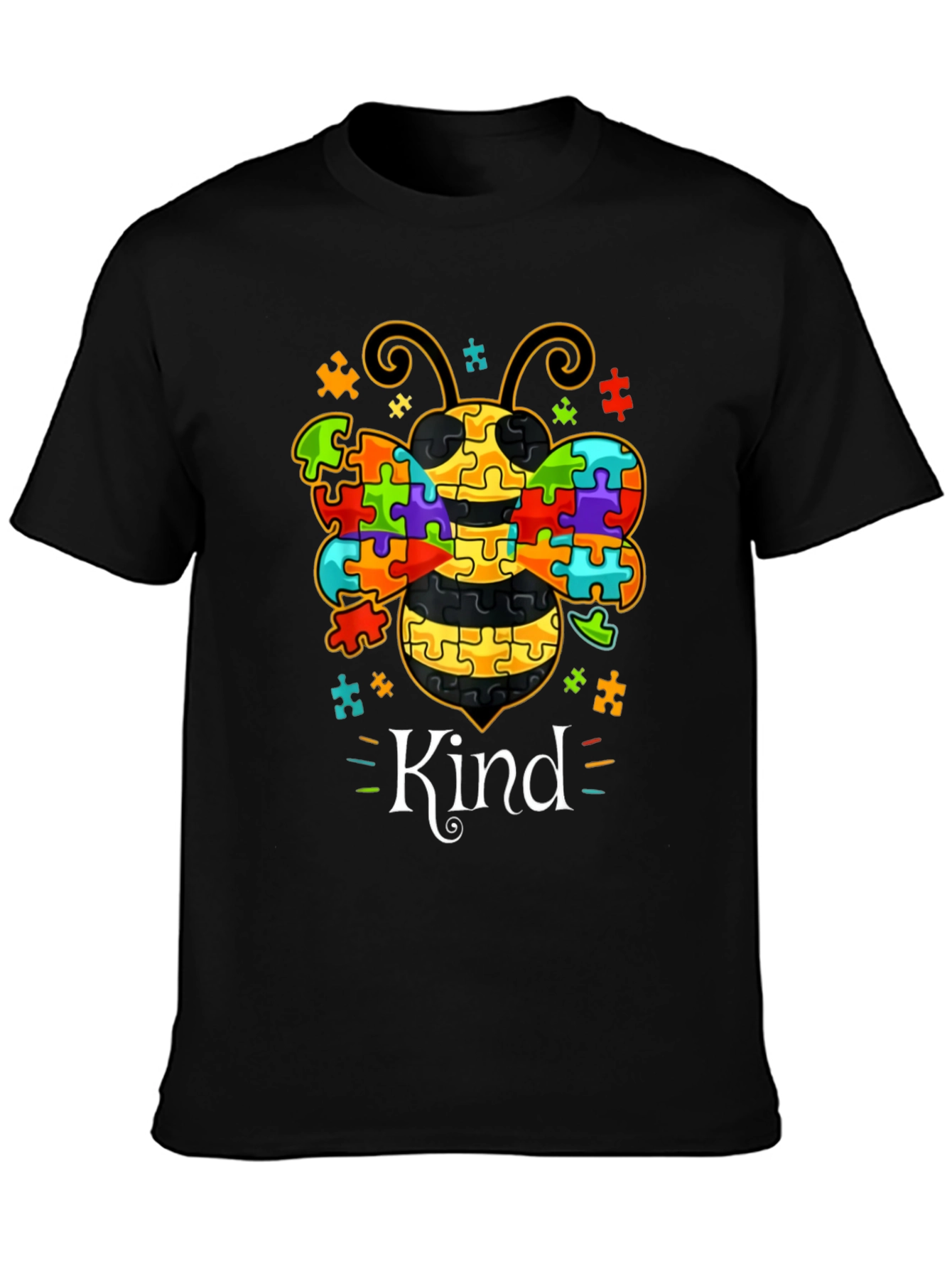 Autism Awareness Bee Kind T-Shirt