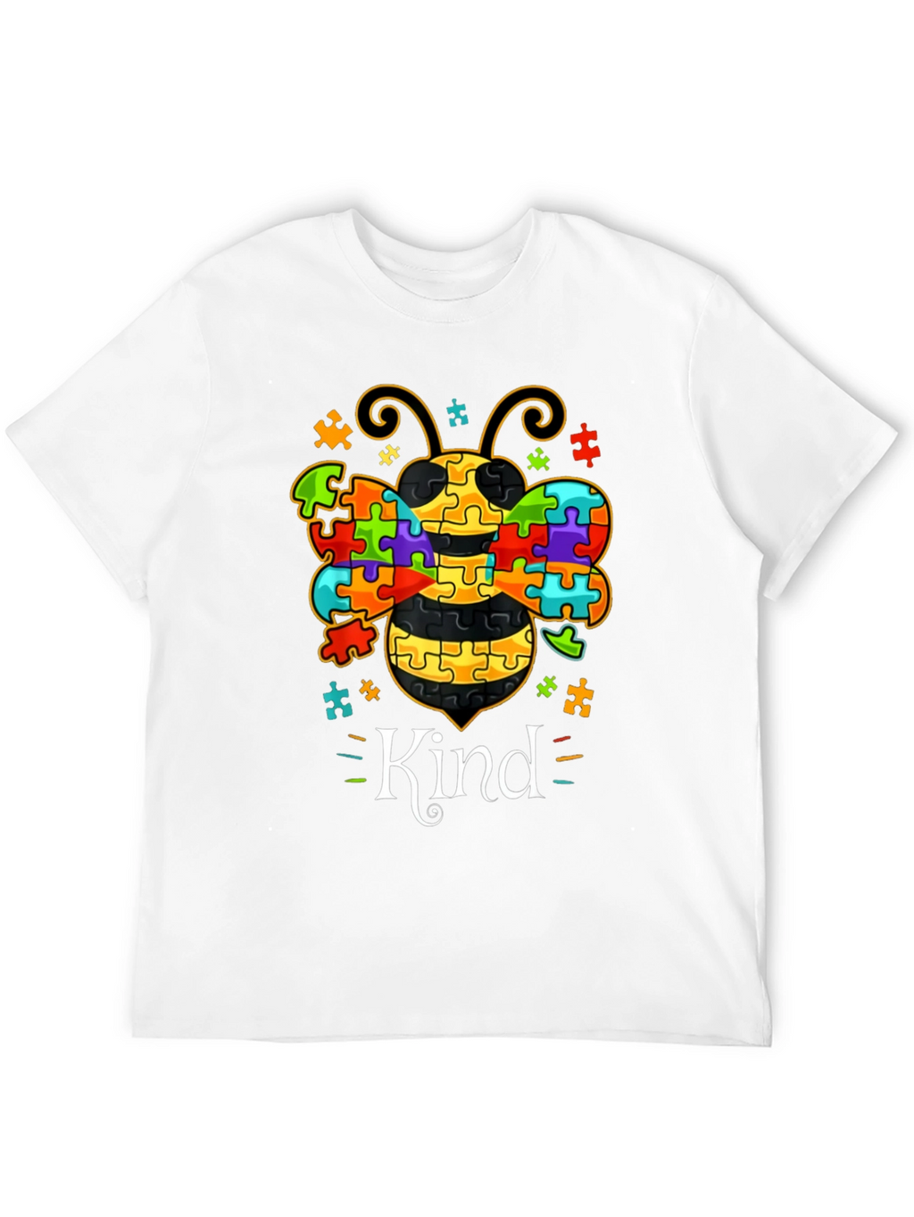 Autism Awareness Bee Kind T-Shirt