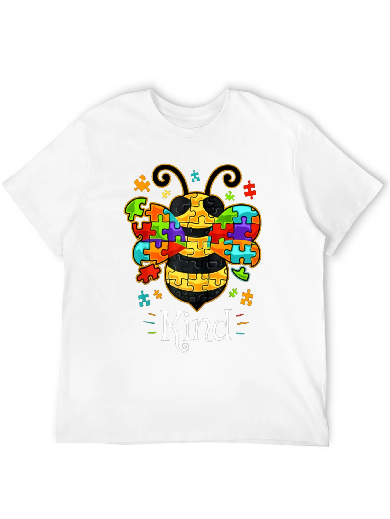 Autism Awareness Bee Kind T-Shirt
