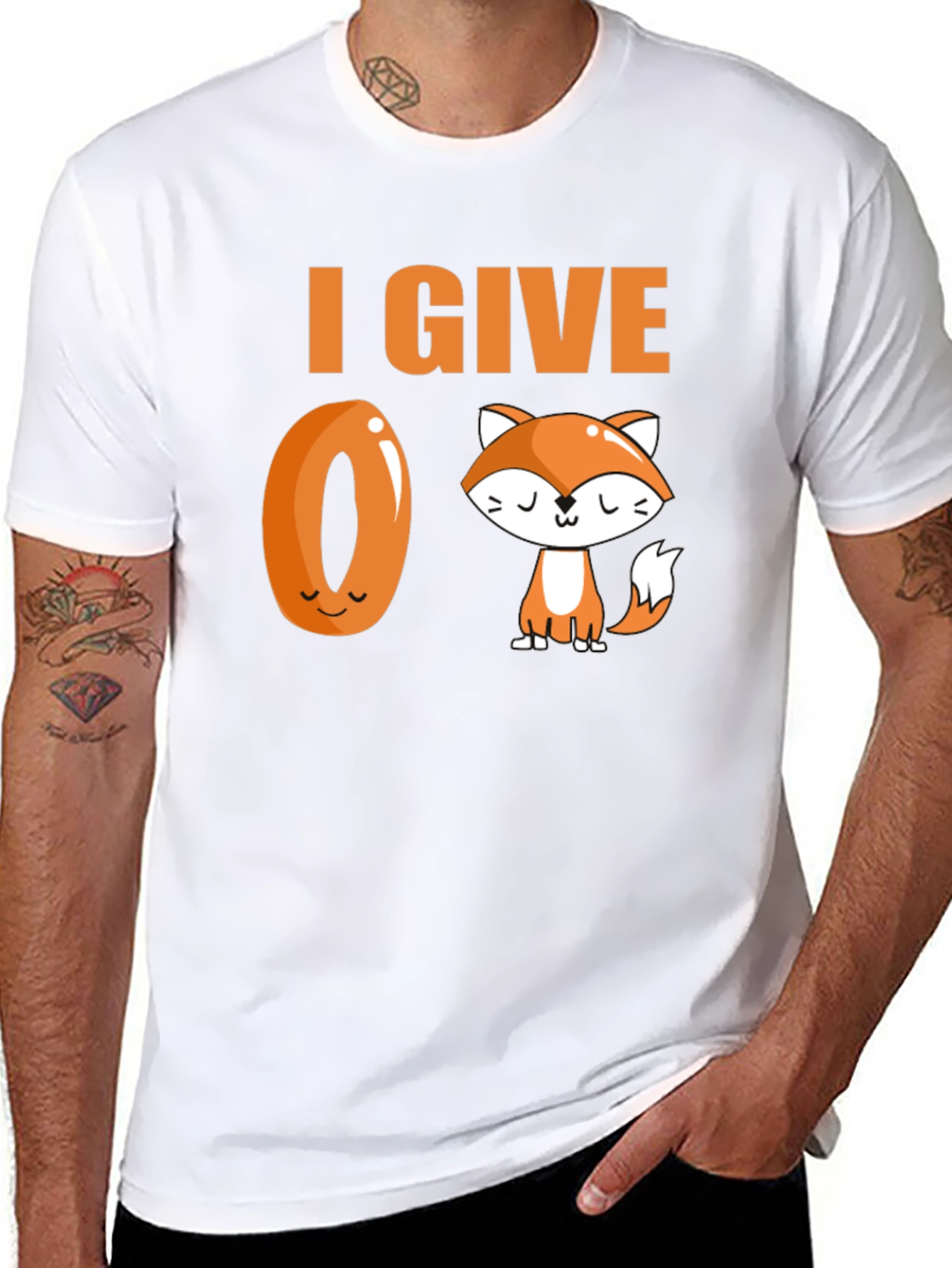 I Give Zero Fox T-Shirt