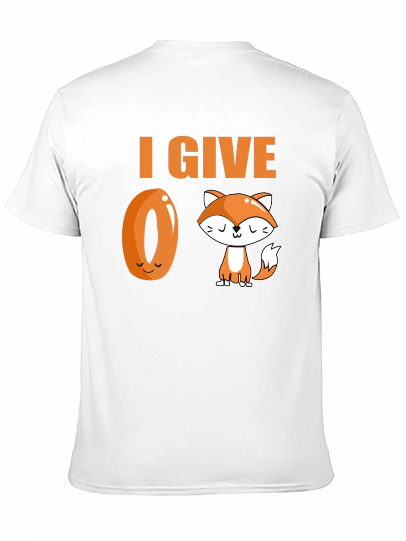 I Give Zero Fox T-Shirt
