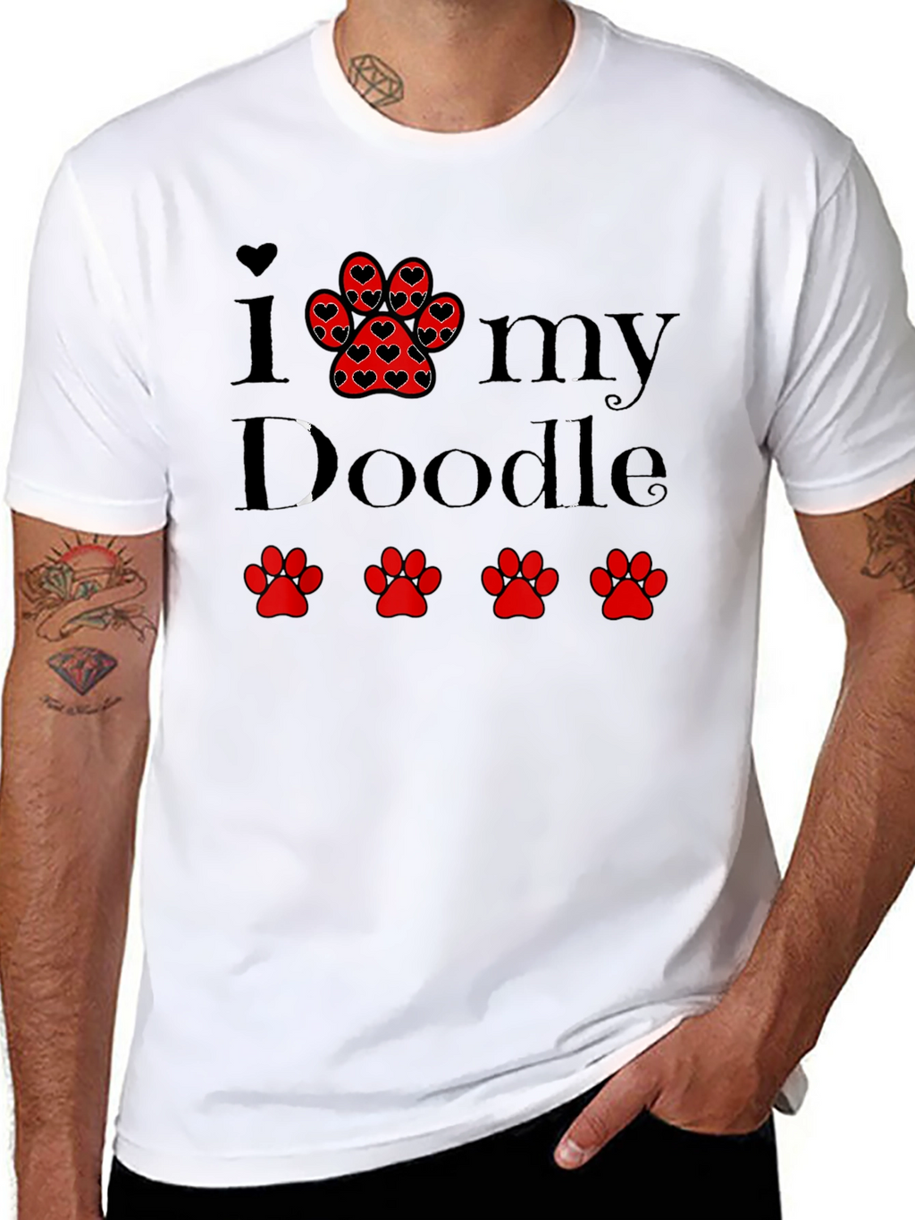 I Love My Doodle T-Shirt