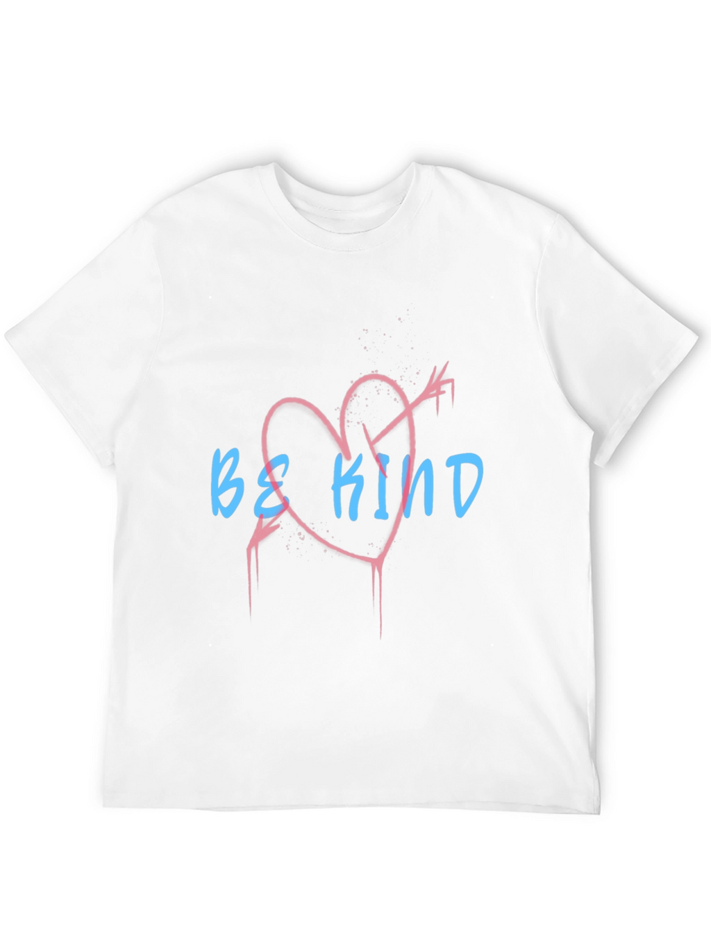 Be Kind Heart Graphic T-Shirt