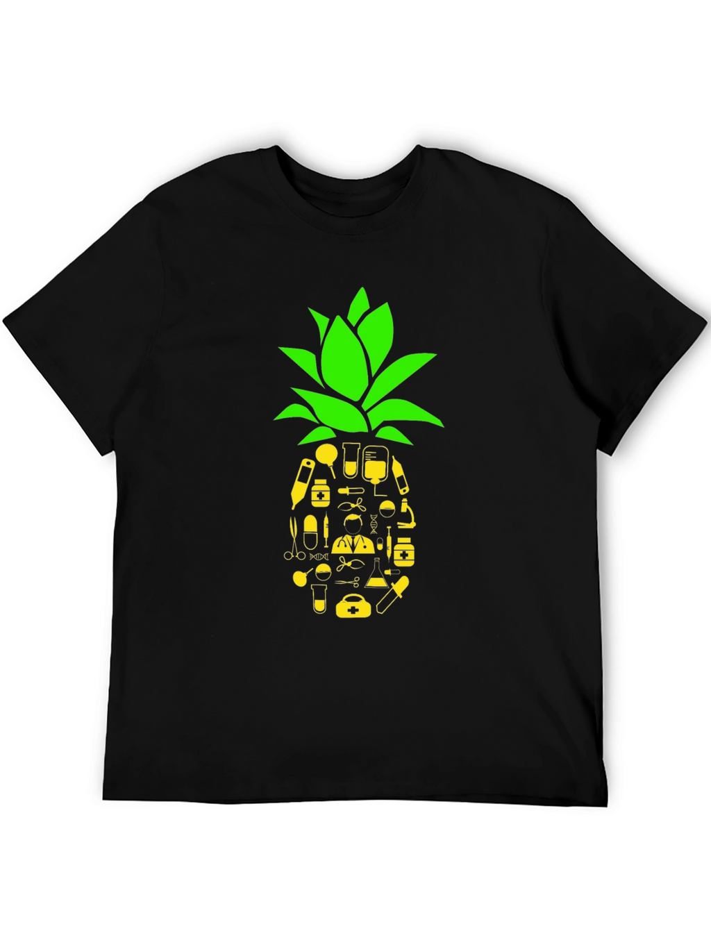 Medical Pineapple Graphic Tee